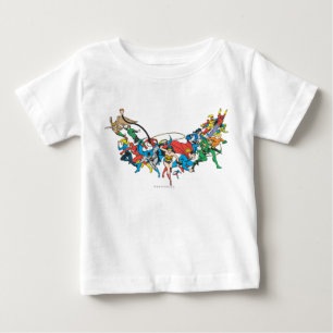 Justice League of America Group 2 Baby T-Shirt