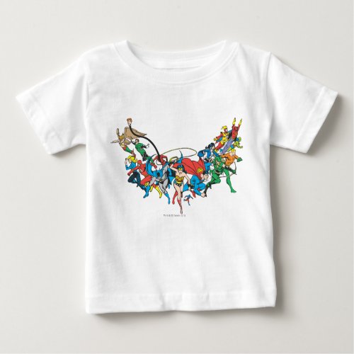 Justice League of America Group 2 Baby T_Shirt