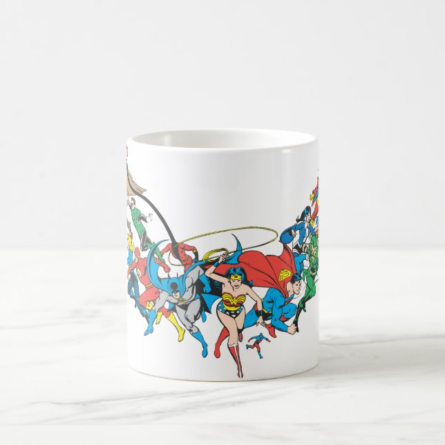 Justice League of America Group 2 Coffee Mug (Center)