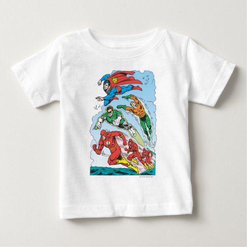 Justice League of America Group 3 Baby T_Shirt