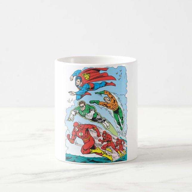 Justice League of America Group 3 Coffee Mug (Center)