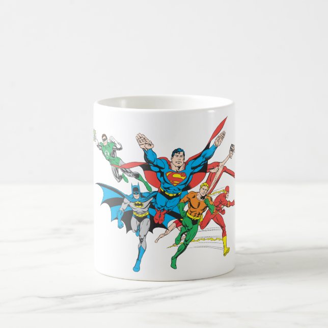 Justice League of America Group 4 Coffee Mug (Center)