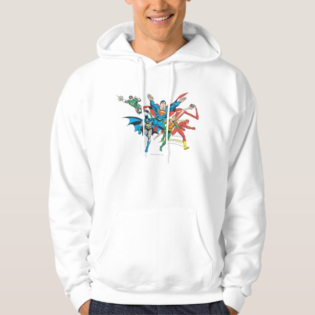 Justice League of America Group 4 Hoodie (Front)
