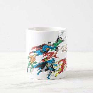 Justice League of America Group 5 Coffee Mug