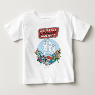 Justice League of America Group Baby T-Shirt