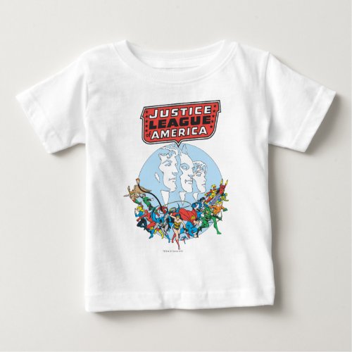 Justice League of America Group Baby T_Shirt