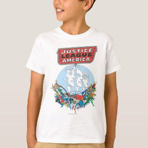 Justice League of America Group T-Shirt
