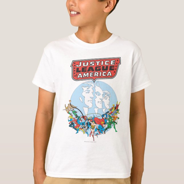 Justice League of America Group T-Shirt (Front)
