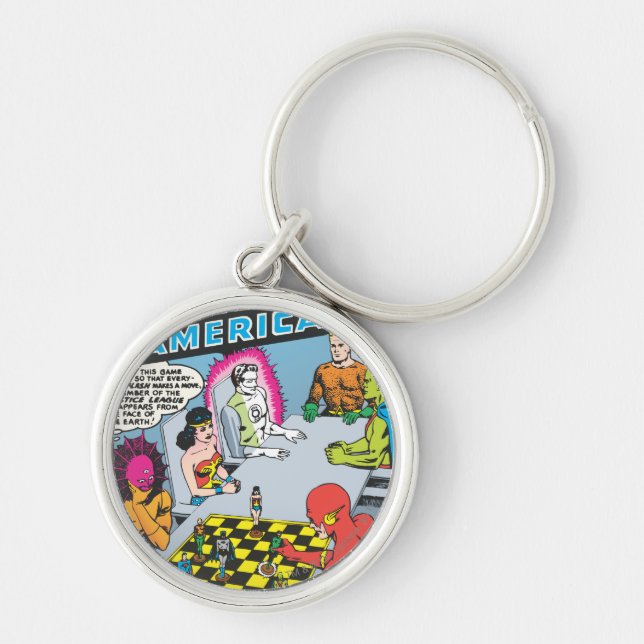 Justice League of America Issue #1 - Nov Keychain (Front)