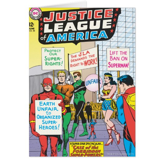 Justice League of America Issue #28 - June Cards (Front)