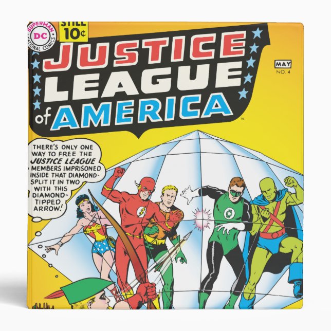 Justice League of America Issue #4 - May Binder (Front)