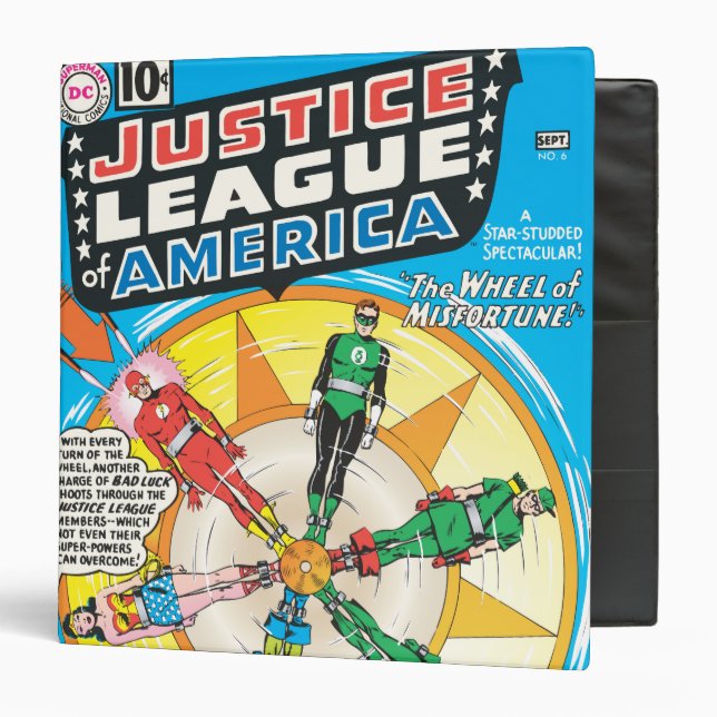 Justice League of America Issue #6 - Sept Binder (Front/Inside)