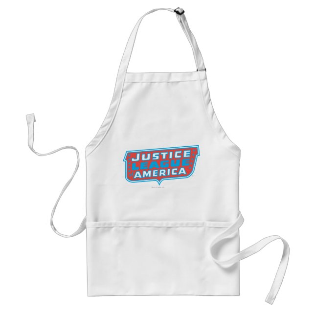 Justice League of America Logo Adult Apron (Front)