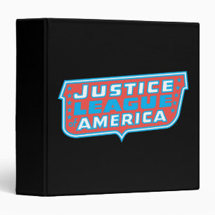 Justice League of America Logo Binder