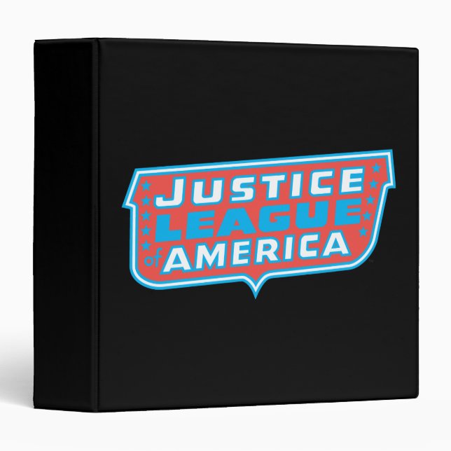 Justice League of America Logo Binder (Front/Spine)