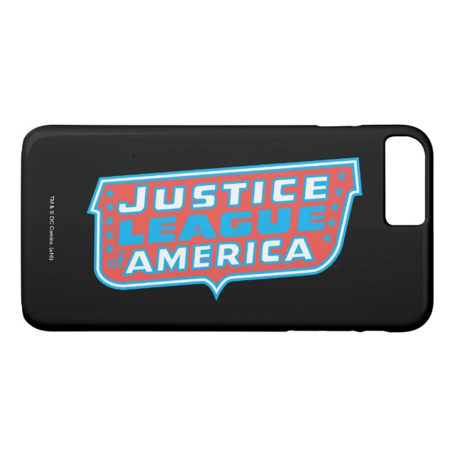 Justice League of America Logo Case-Mate iPhone Case (Back (Horizontal))