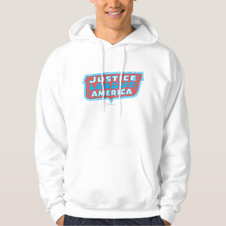 Justice League of America Logo Hoodie