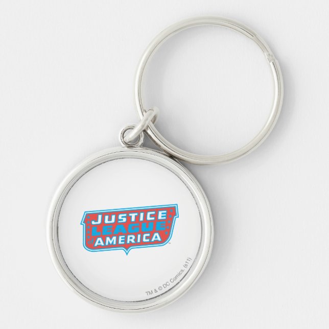 Justice League of America Logo Keychain (Front)