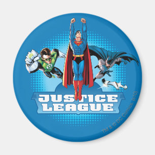 Justice League Power Trio Magnet