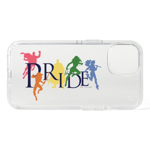Justice League Pride Character Silhouettes Speck iPhone 13 Case