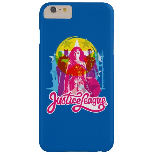 Justice League | Retro Group & Logo Pop Art Barely There iPhone 6 Plus Case