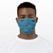 Justice League Rise Up Pattern Adult Cloth Face Mask