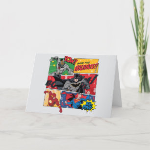 Justice League "Save the Holidays!" Holiday Card