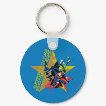 Justice League Star Heroes Keychain