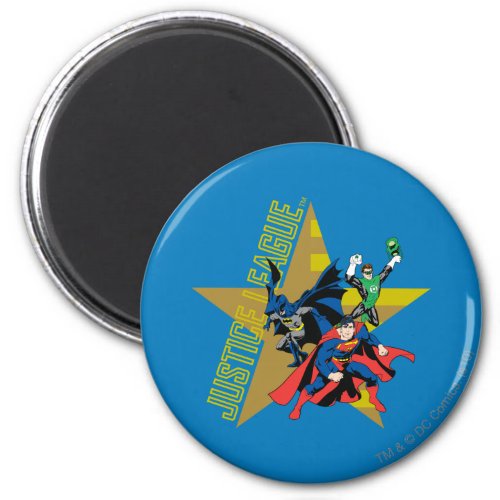 Justice League Star Heroes Magnet