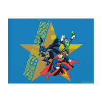 Justice League Star Heroes Postcard