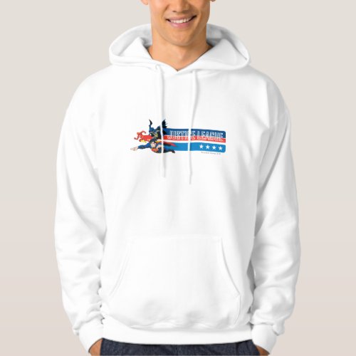 Justice League Stars and Stripes Hoodie