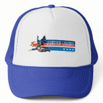 Justice League Stars and Stripes Trucker Hat