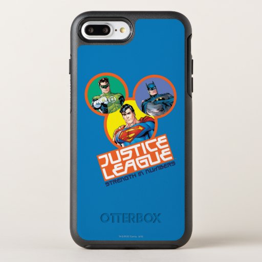 Justice League "Strength in Numbers" OtterBox Symmetry iPhone 8 Plus/7 Plus Case