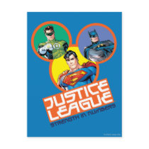 Justice League "Strength in Numbers" Postcard