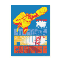 Justice League Strength. Power. Courage. Character Postcard