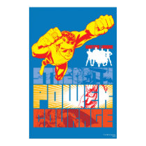 Justice League Strength. Power. Courage. Character Poster