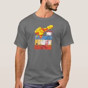 Justice League Strength. Power. Courage. Character T-Shirt