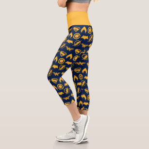 Wonder Woman-style Halftone Comic Book Leggings