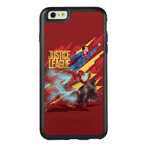Justice League  Superman Flash  Batman Badge OtterBox iPhone 66s Plus Case