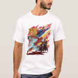 Justice League | Superman, Flash, &amp; Batman Badge T-Shirt