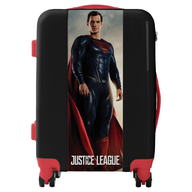 Justice League | Superman On Battlefield Luggage (Front)