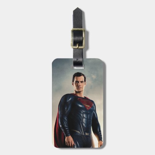 Justice League  Superman On Battlefield Luggage Tag