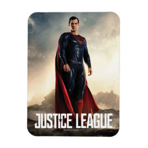 Justice League | Superman On Battlefield Magnet