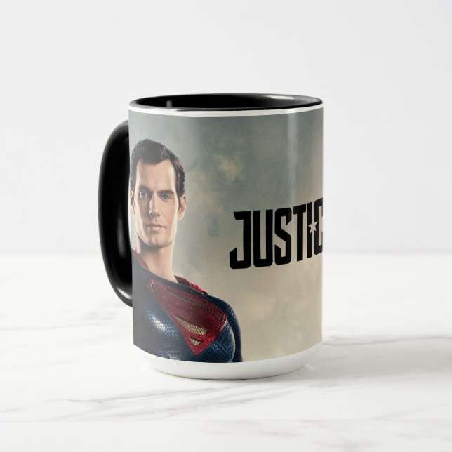 Justice League | Superman On Battlefield Mug (Front Left)