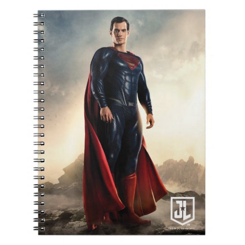 Justice League  Superman On Battlefield Notebook