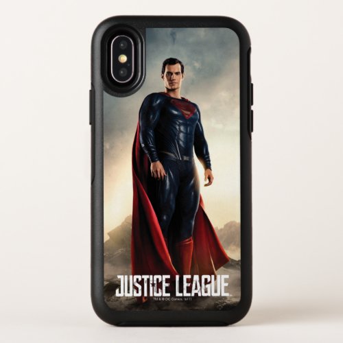 Justice League  Superman On Battlefield OtterBox Symmetry iPhone X Case