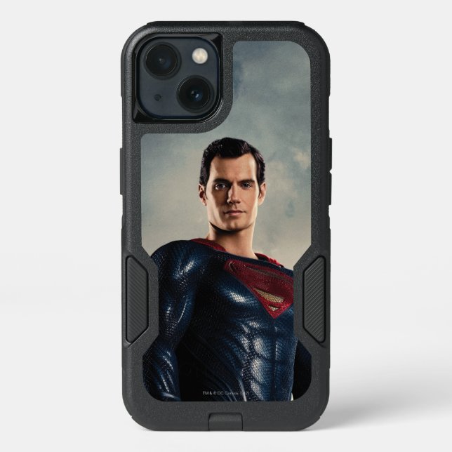 Justice League | Superman On Battlefield Otterbox iPhone Case (Back)