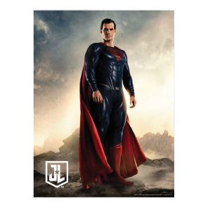 Justice League | Superman On Battlefield Poster
