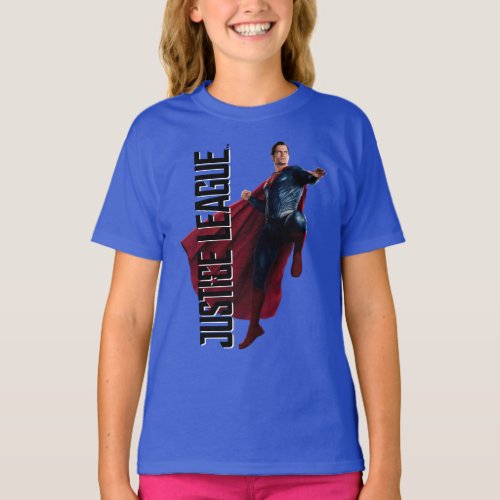 Justice League  Superman On Battlefield T_Shirt