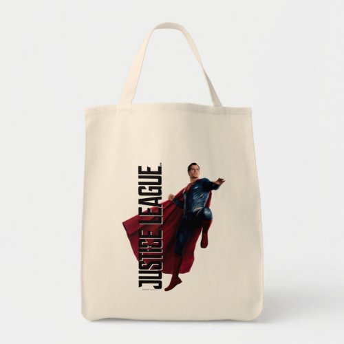 Justice League  Superman On Battlefield Tote Bag